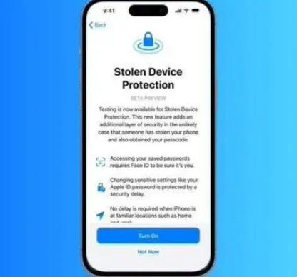 营根镇苹果授权维修店分享被盗设备保护功能开启方法 