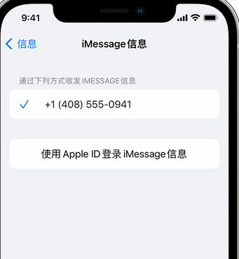 营根镇apple维修iPhone上无法正常发送iMessage信息