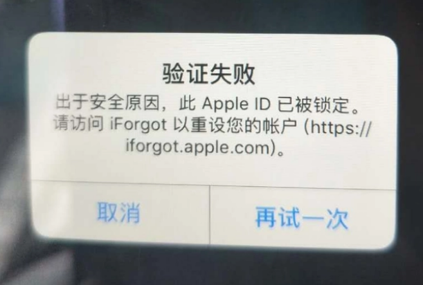 营根镇iPhone维修分享iPhone上正常登录或使用AppleID怎么办 