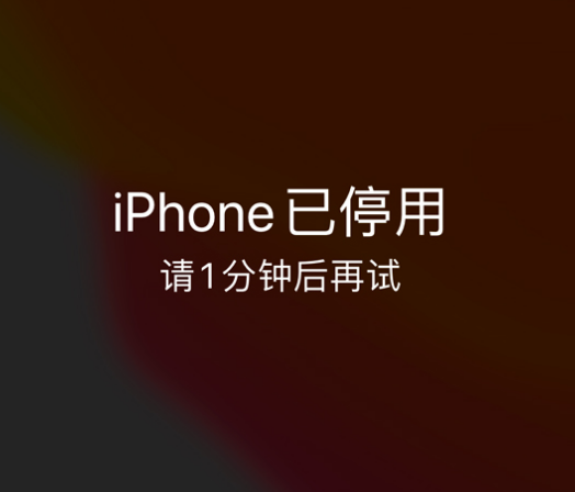 营根镇苹果手机维修分享:iPhone 显示“不可用”或“已停用”怎么办？还能保留数据吗？ 