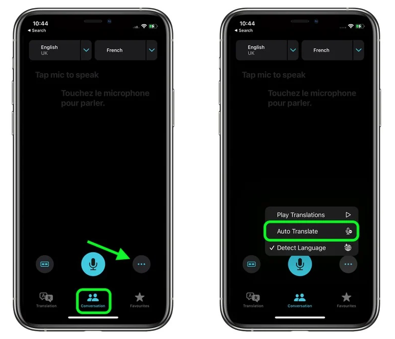 营根镇苹果手机维修分享iOS 15 “翻译” App 新改进 