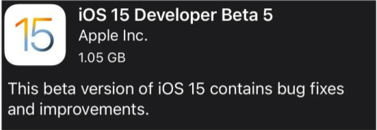 营根镇苹果手机维修分享如何升级到iOS15.0 beta5 