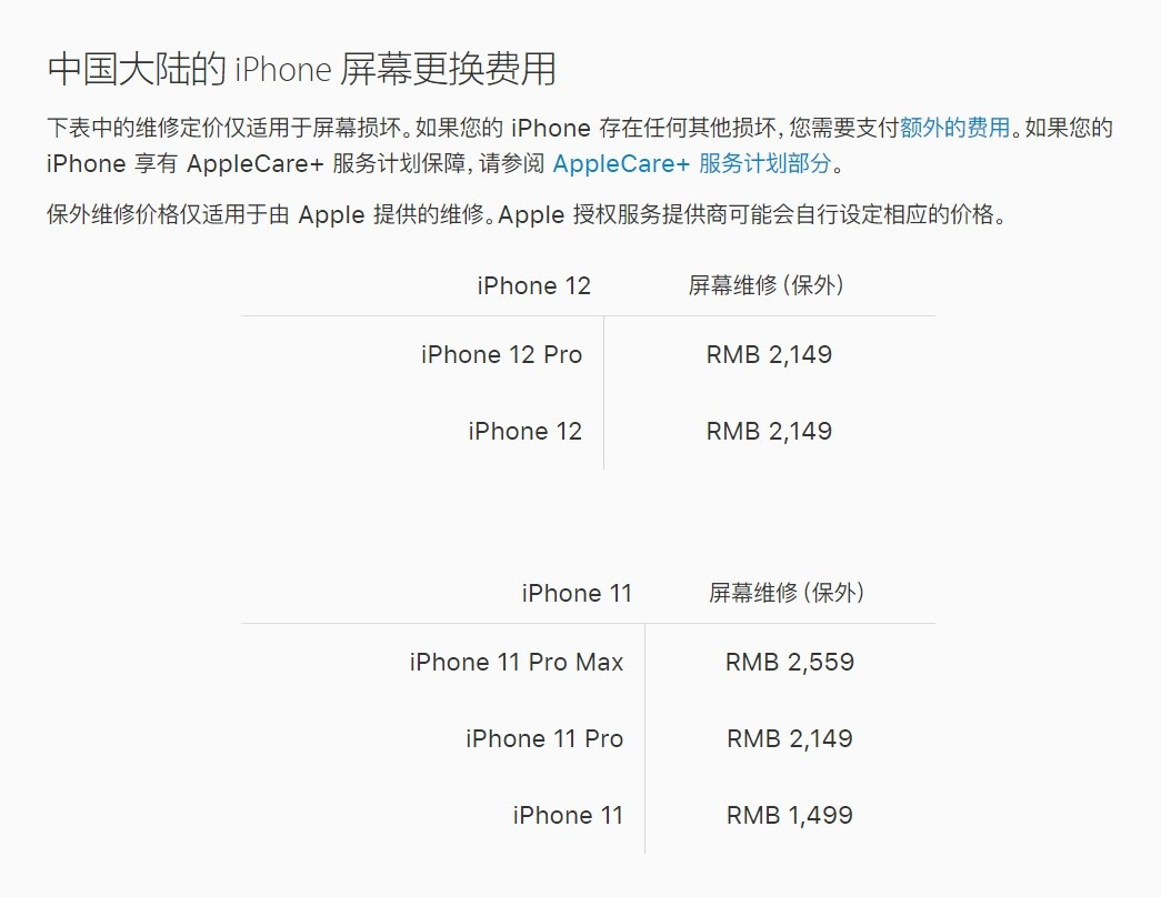 营根镇苹果手机维修分享iPhone 12/12 Pro 更换屏幕多少钱 